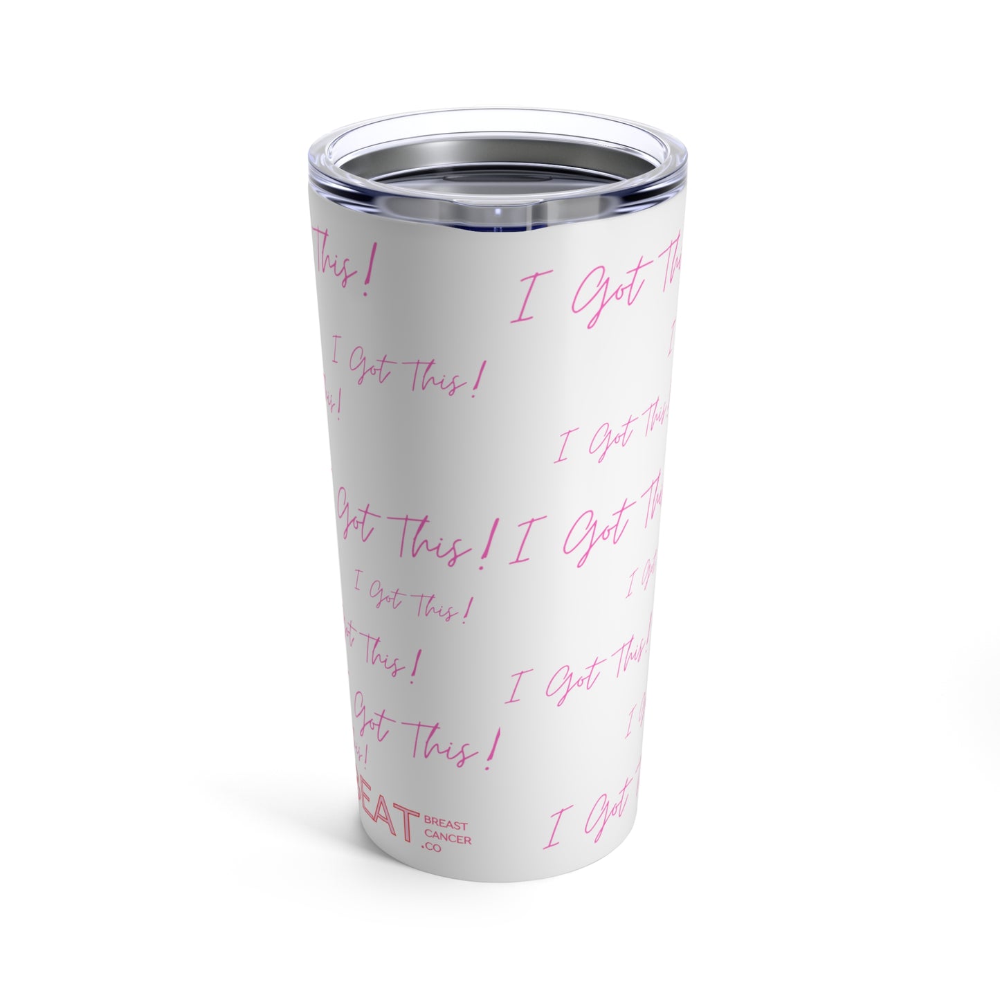 Unleash Your Strength with the 'I Got This!' Breast Cancer Support Tumbler - 20oz
