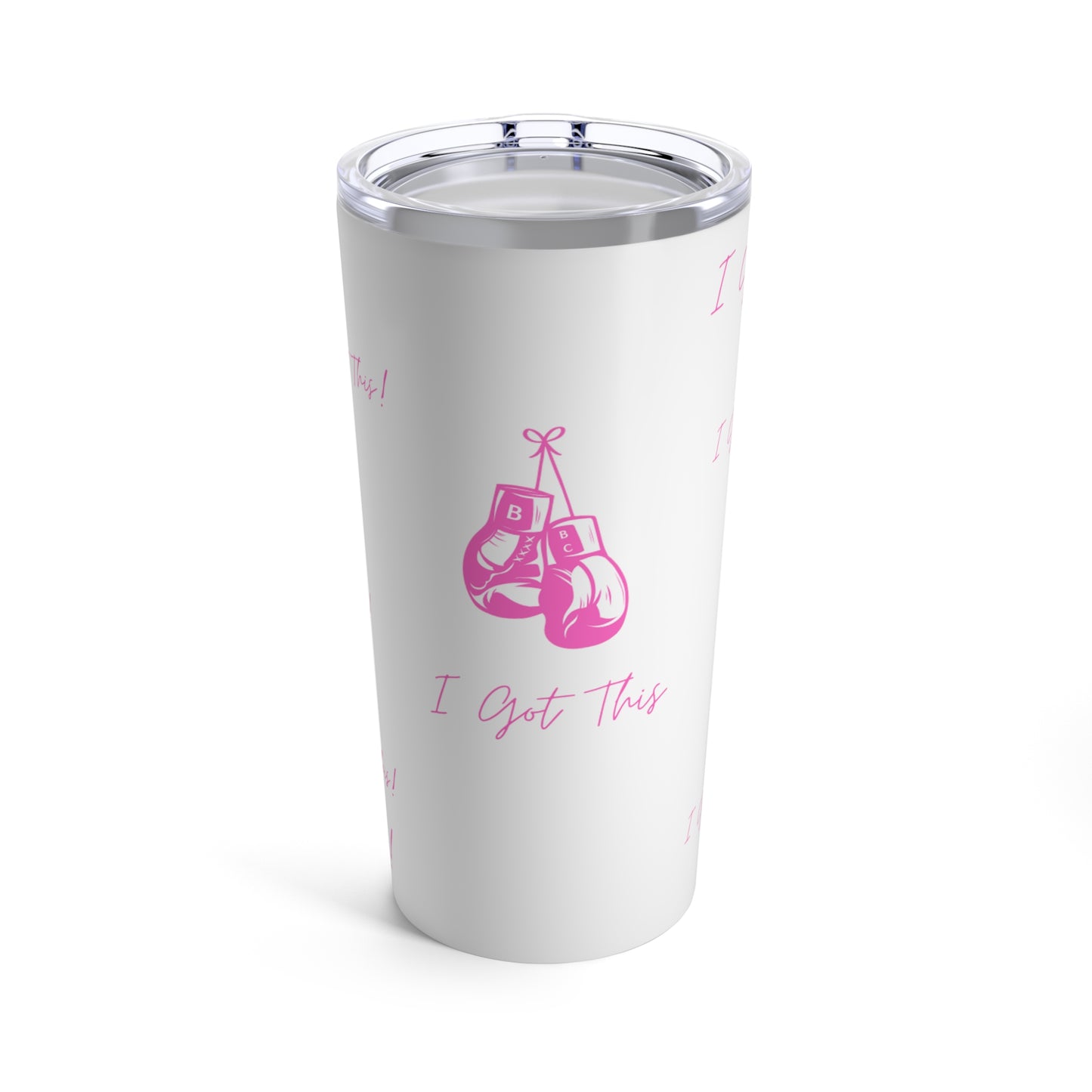 Unleash Your Strength with the 'I Got This!' Breast Cancer Support Tumbler - 20oz