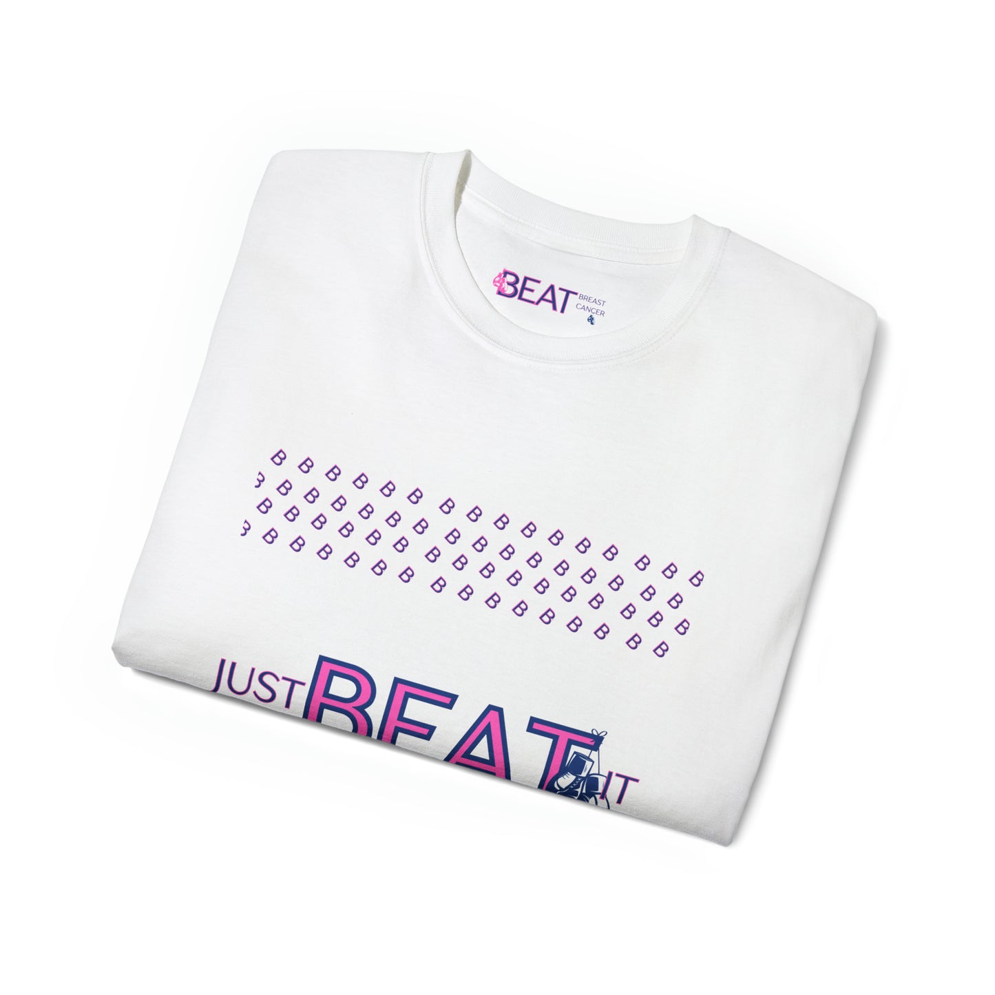Unite in Style with Our Classic Unisex Ultra Cotton Tee for Breast Cancer Awareness!