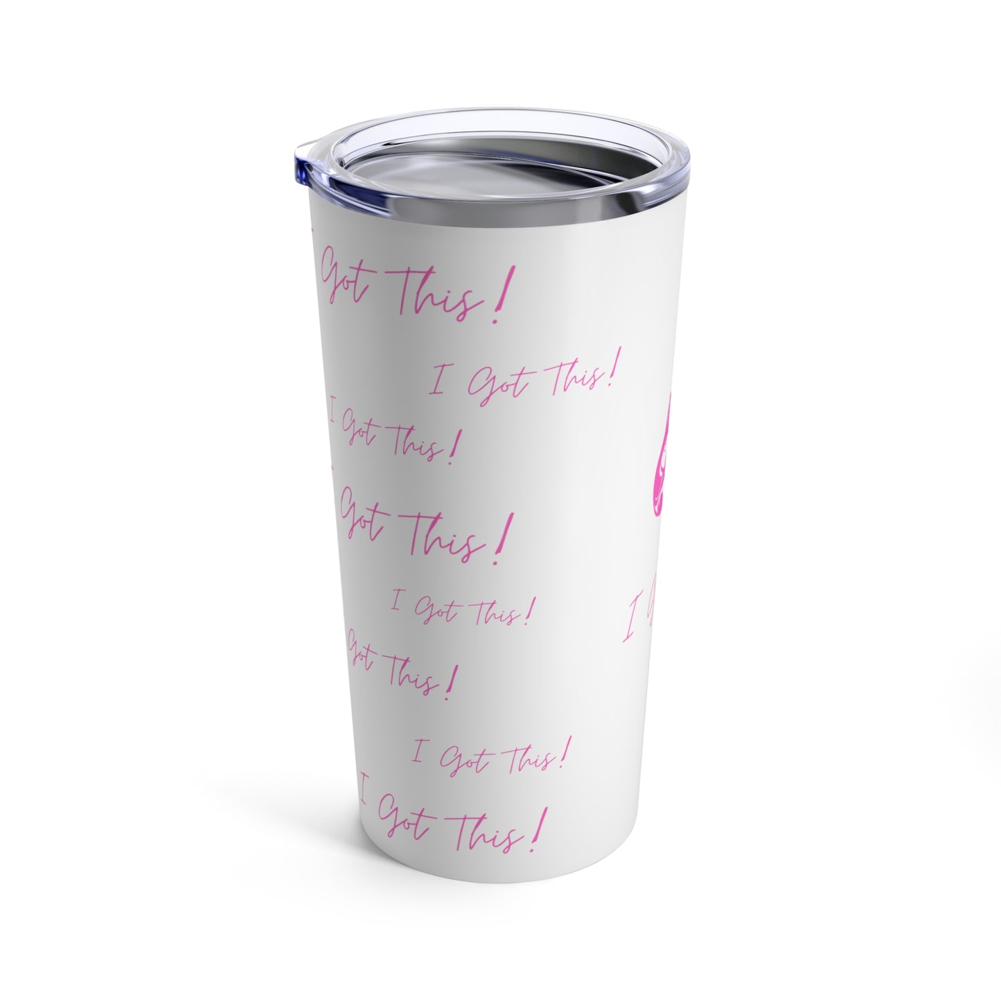 Unleash Your Strength with the 'I Got This!' Breast Cancer Support Tumbler - 20oz