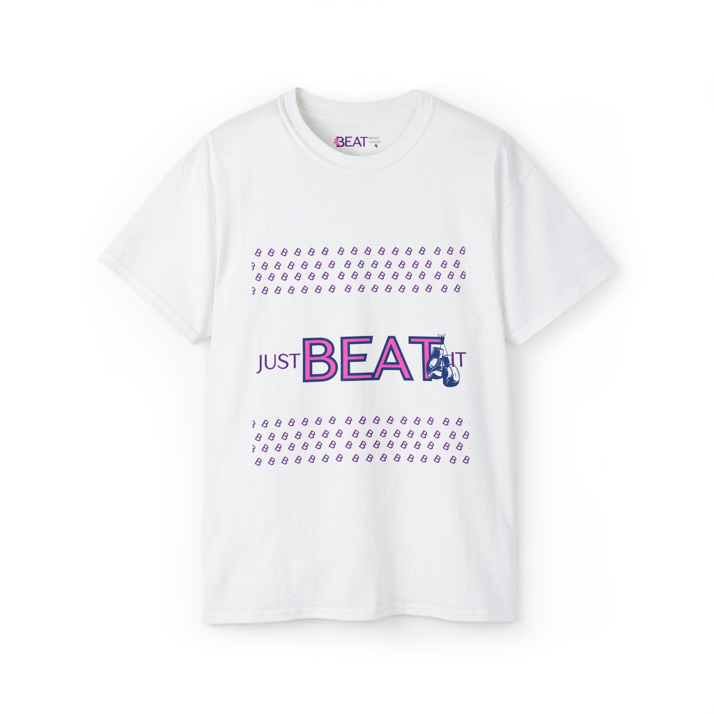 Unite in Style with Our Classic Unisex Ultra Cotton Tee for Breast Cancer Awareness!