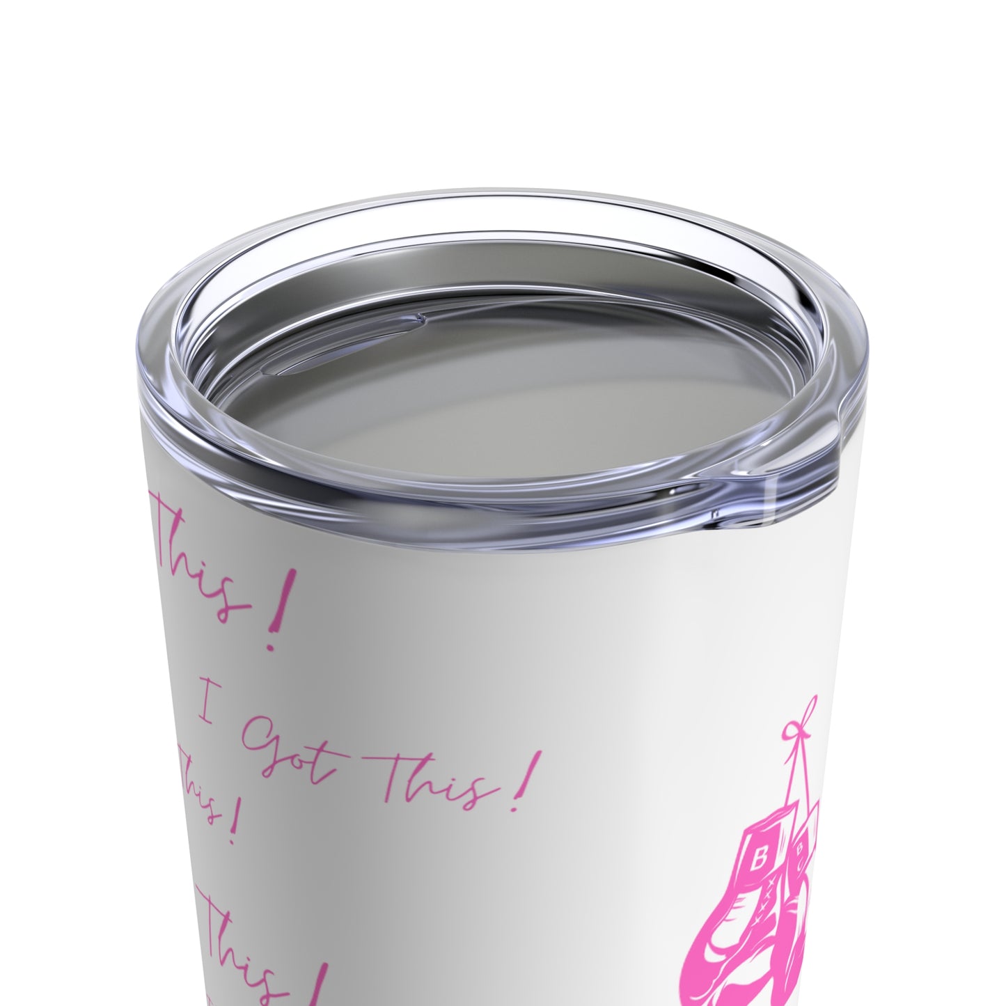 Unleash Your Strength with the 'I Got This!' Breast Cancer Support Tumbler - 20oz