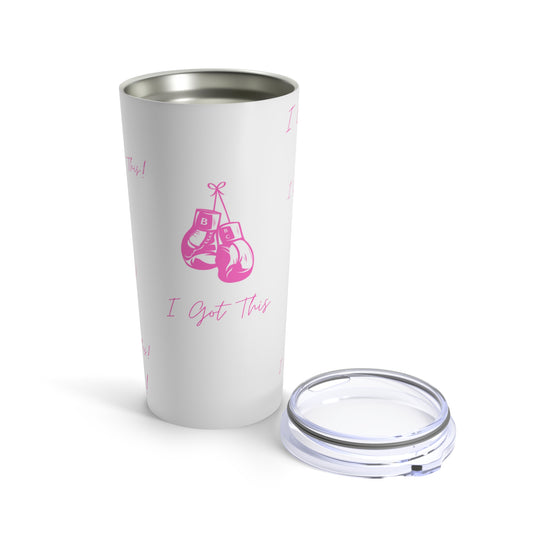 Unleash Your Strength with the 'I Got This!' Breast Cancer Support Tumbler - 20oz